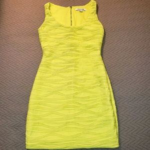 Lime Yellow Dress